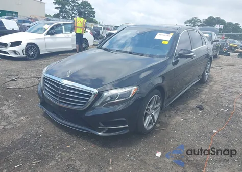2016 Mercedes-Benz S 550 4Matic z USA, uszkodzony, nr VIN WDDUG8FBXGA219594